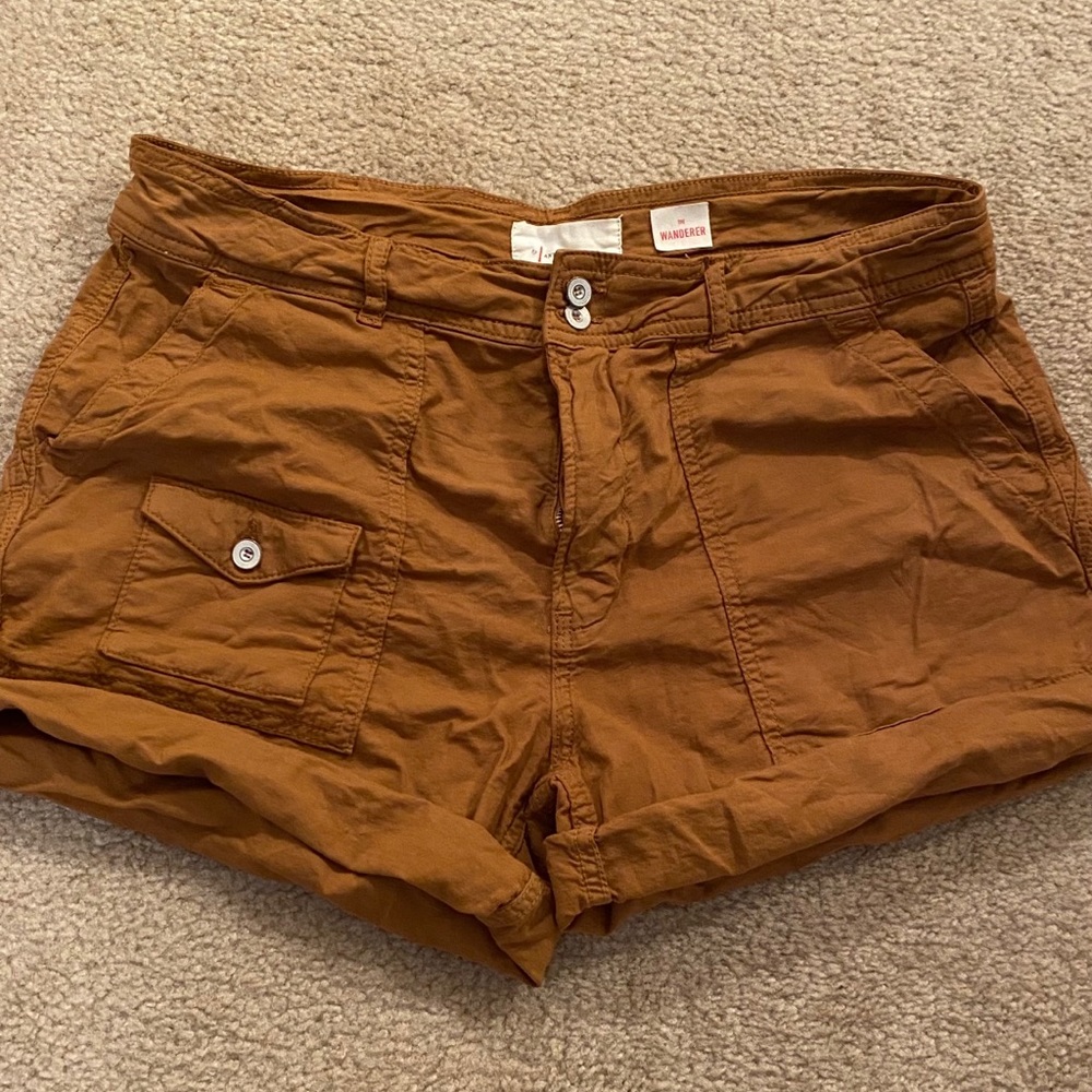 ANTHROPOLOGIE Wanderer utility shorts